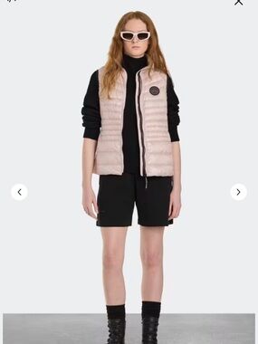 Canada Goose Hybridge Life Vest  Lucent Rose Black Label NWT